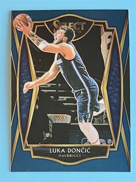 Panini Select Luka Doncic Retail Blue Mavericks Premier