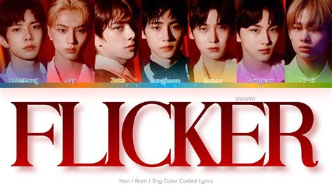 Enhypen Flicker Color Coded Lyrics Han Rom Eng Youtube