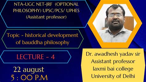 Topic Historical Development Of Bauddha Philosophy Philosophy Ias