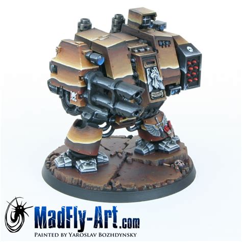 Space Marine Dreadnought – MadFly-Art Miniature Painting Studio