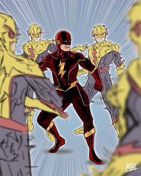 The Flash vs Zoom by KevinDoesArt0 on DeviantArt