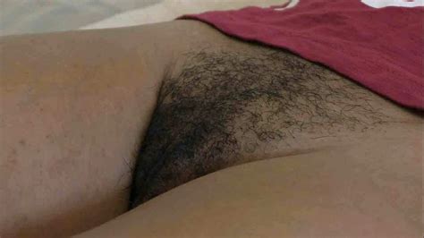 Beautiful Black Hairy Pussy Covered With Thick Cum Amateur Porn By