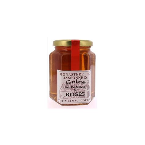 Gelée de Pétales de Roses 345 g JASSONNEIX Monastère du