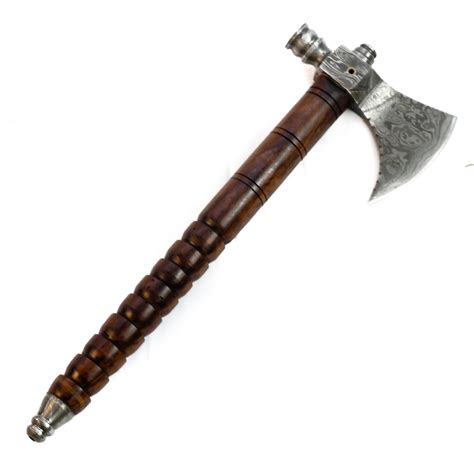 Native American Tomahawk Ax Handmade High Carbon Damascus Steel Axe