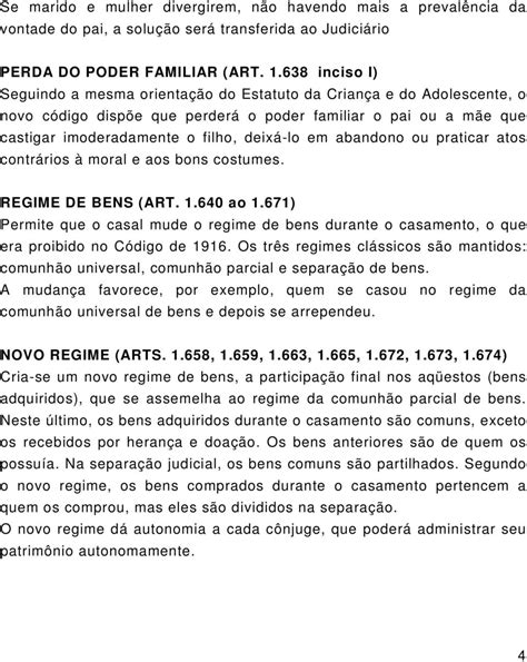 SÍntese Das AlteraÇÕes Introduzidas Pelo CÓdigo Civil Pdf Free Download