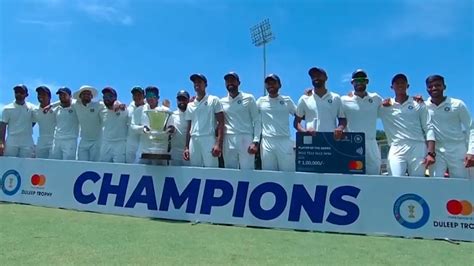 Duleep Trophy 2022 Final West Zone Crush South By 294 Runs To Win Title