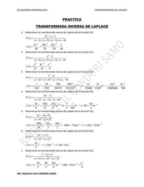 Práctica transformada inversa laplace ROGELIO CIVIL CONDORI SAMO uDocz