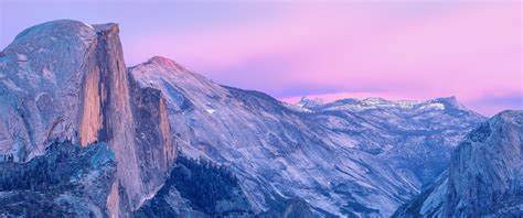 Wallpaper Landscape Rock Nature Snow Sunrise Morning Cliff