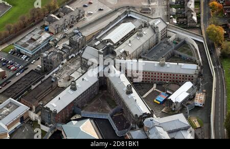 aerial view of HMP Leeds, Armley jail Stock Photo - Alamy