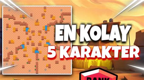 EN KOLAY KUPA KASILAN 5 KARAKTER HESAP ÇEKİLİŞİ Brawl Stars YouTube