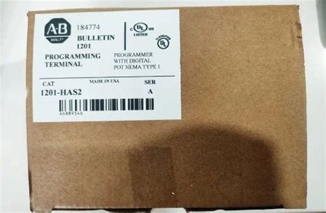 Allen Bradley 1201 HAS2 Human Interface Programmer Module Single Phase