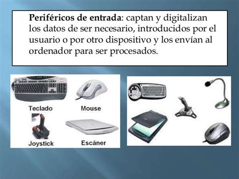 Que Son Perifericos De Entrada Y Salida Ejemplos Nuevo Ejemplo