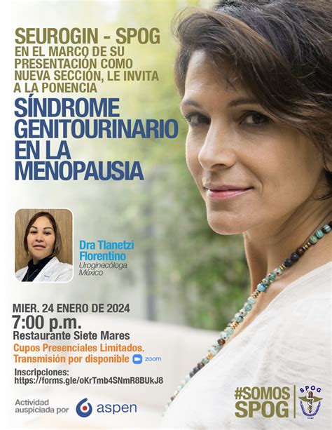 SEUROGIN Síndrome Genitourinario en la menopausia SPOG Panama