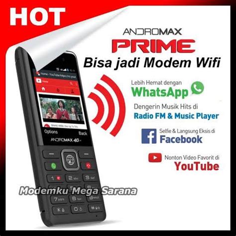 Andromax Prime Modem Wifi Telepon Seluler Tablet Ponsel Android