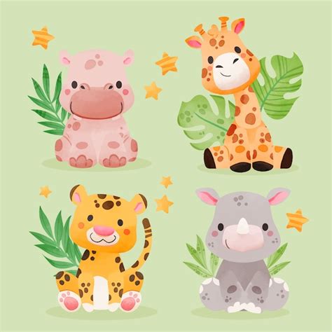 Clipart Safari Baby