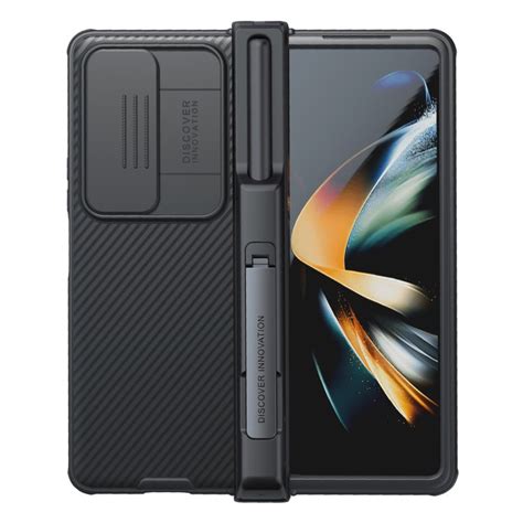 NILLKIN Black Mirror Pro Series Camshield PC Phone Case With Pen Slot