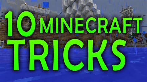 10 More Minecraft Tricks You Might Not Know Youtube