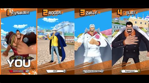 JOZU LVL 100 X LUFFY LVL 100 GAMEPLAY ONE PIECE BOUNTY RUSH