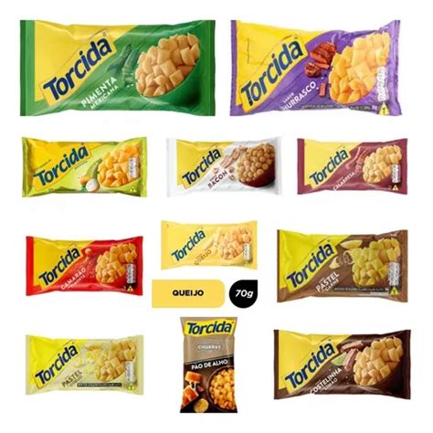 Torcida Salgadinho Kit 20 Unidades De 80g Escolha Sabores MercadoLivre