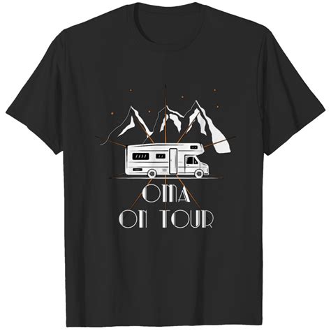 Grandma On Tour Camper Motorhome T Shirt Sold By Colleen Mccarty Sku