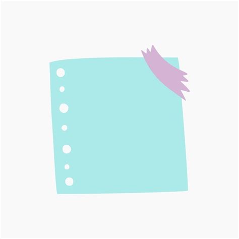 Premium Vector Cute Sticky Note Illustration