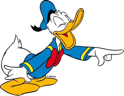 Donald Duck – cracked rear viewer