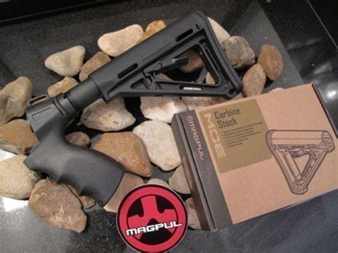 Mossberg 500 590 Pistol Grip Magpul Stock Milspec Black 6 Position Tactical Slade Street Tactical