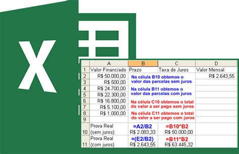 Cálculo De Juros Simples E Composto No Excel