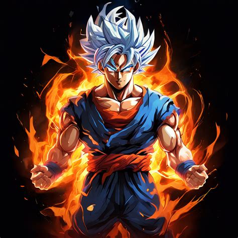 Goku In Mastered Ultra Instinct Form By Samarjit Ghosh Playground