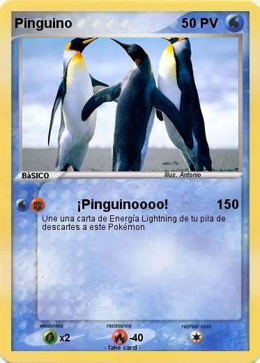 Pokémon Pinguino 29 29 Pinguinoooo Mi carta pokémon