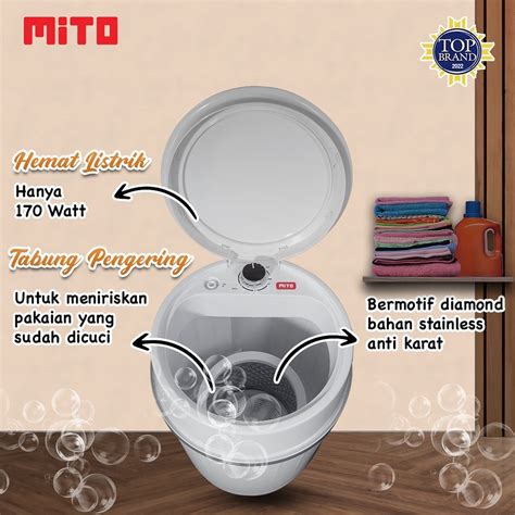 Jual Mito Mesin Cuci Portable Mini Shopee Indonesia