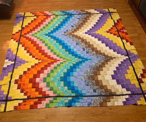 Bargello Rainbow Scrappy Quilts Bargello Quilts