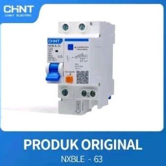 Jual Anti Kontak NXBLE 63 CHINT MCB ELCB RCBO 1P N 30ma 6 10 16