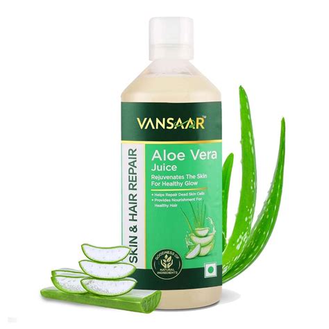 Baidyanath Vansaar Aloe Vera Juice For Glowing Skin Healthy Hair