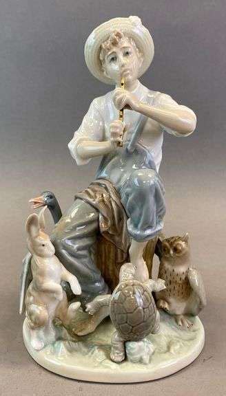 Norman Rockwell Springtime Llado Porcelain Figurine Matthew Bullock