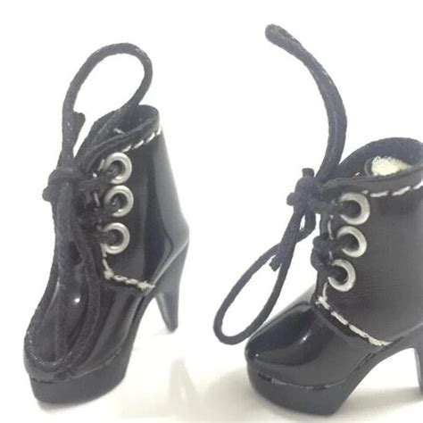 Footwear Bjd Boots Leather Doll Shoes For Blythe Azone Pullip Etsy