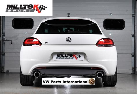 Vw Scirocco R Mk Milltek Sport Race Turbo Back Non Resonated