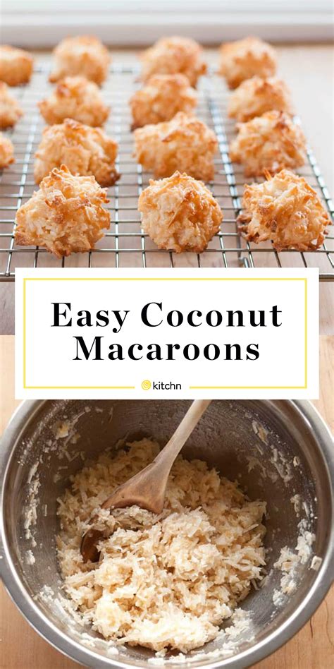 Coconut Macaroons Recipe How To Make Macaroons Kitchn