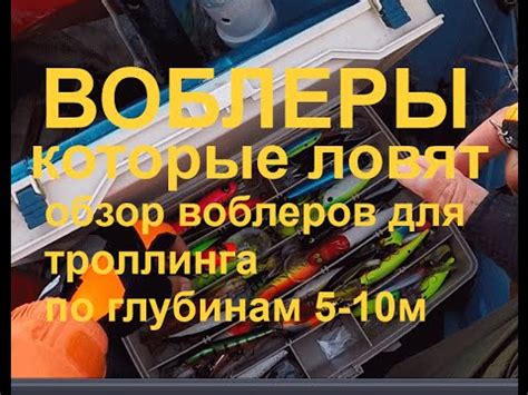Обзор по троллинговым воблерам. Воблеры на которы ловлю сам. Воблеры ...