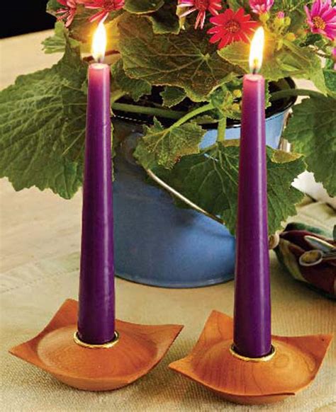 Candle holders - Canadian Woodworking
