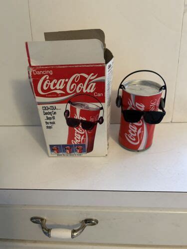 Coca Cola Dancing Can Tested Works Sound Activated Coke Ebay