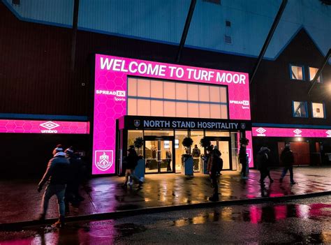 Burnley FC Digital Transformation Of Turf Moor Stadium