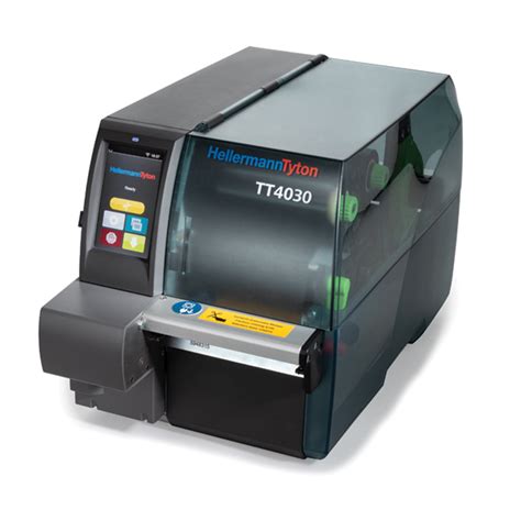 Tt4030 Thermal Transfer Printer 300 Dpi Gray 1pkg Hellermanntyton