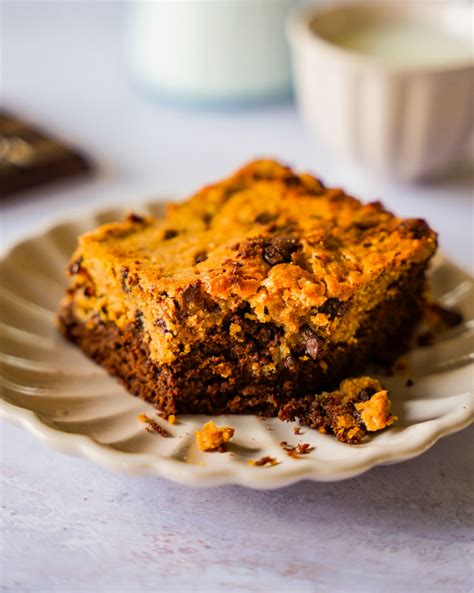 Brookie gâteau mi cookie mi brownie Fitspau Recettes saines et