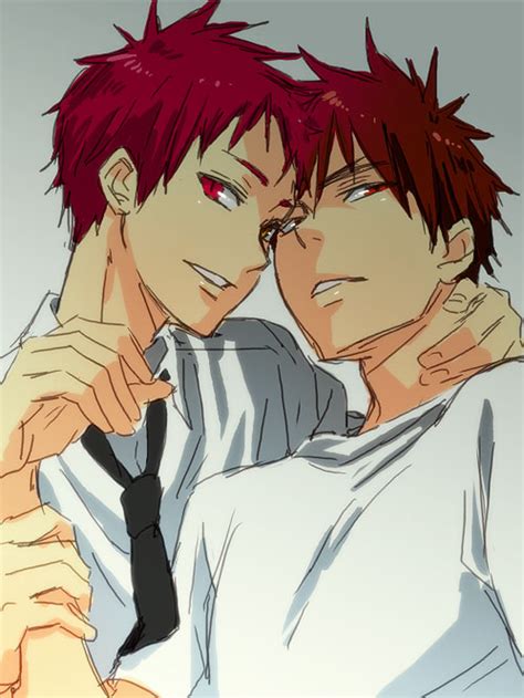 Kuroko No Basket Kagami X Akashi Akashi X Kagami Kagaaka