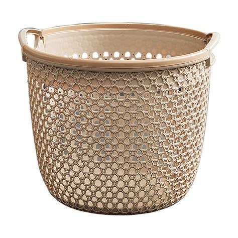 Wadada Portable Dirty Laundry Basket Woven Laundry Hamper With Handles