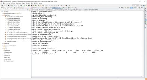 How To Install Cloudsim Using Eclipse Cloudsim Tutorials