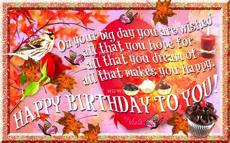 Fall Birthday Wallpapers Top Free Fall Birthday Backgrounds