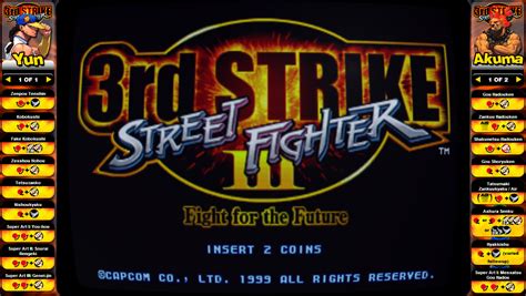 Street Fighter Iii 3rd Strike Move List Oregonmolqy