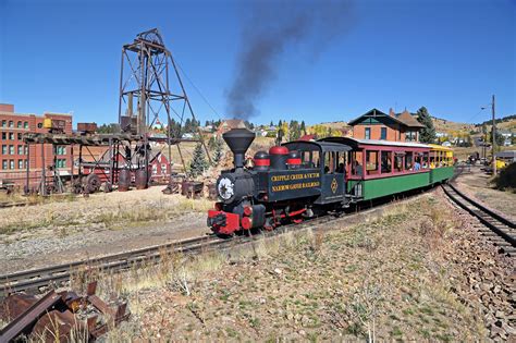 Cripple Creek And Victor Narrow Gauge Railroad Cripple Creek South Central Colorado